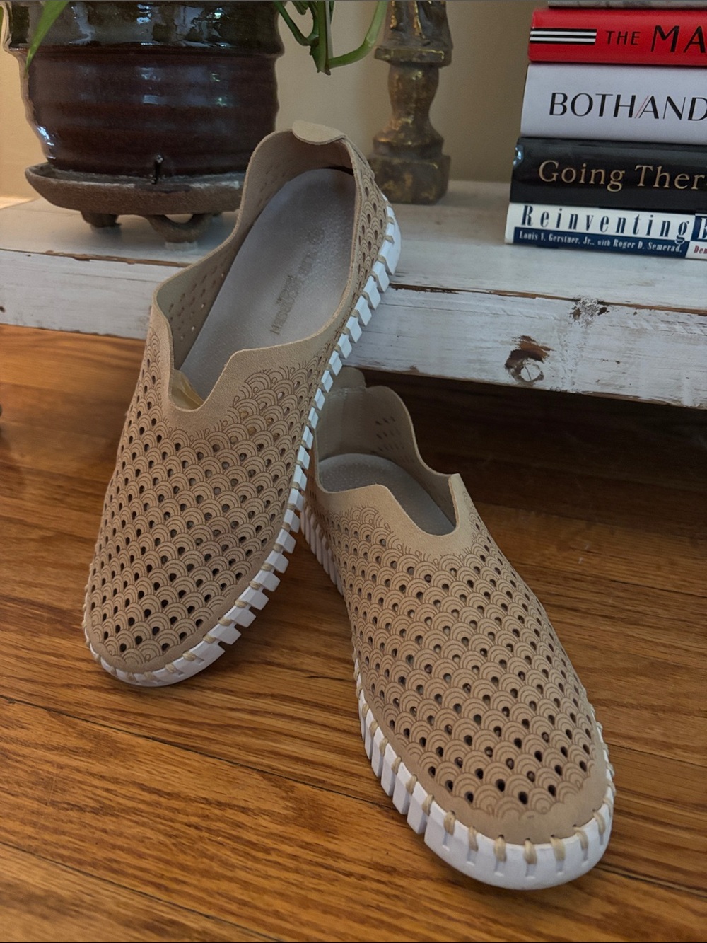Ilse Jacobson Tulip 139 Perforated Slip-On Sneaker